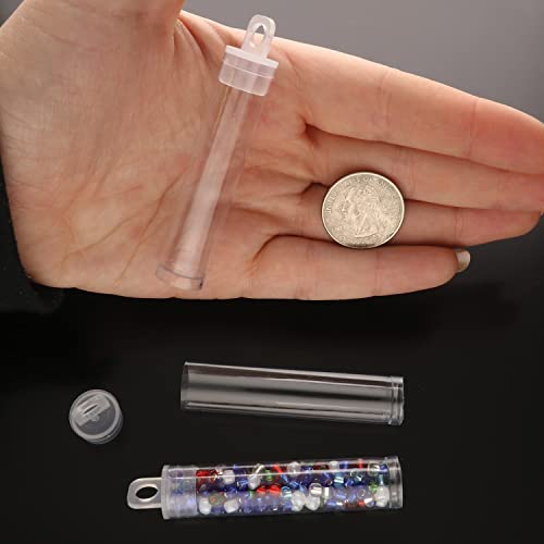 The Beadsmith Friction Tube Variation - size: 2.5" Long - 9/16" Dia - 100 Per Bag