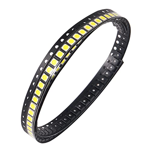 200pcs 3528(1210) White SMD LED Diode Lights Chips (3.5mmx2.8mm DC 3V 20mA 7-8LM) Super Bright Lighting Bulb Lamps Electronics Components Indicator Light Emitting Diodes - size: 3528/1210 White