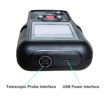 VA109 Professional Anemometer – Wind Speed Meter for Air Flow, Velocity, Temperature – HVAC CFM Meter CMM Tester with Backlit LCD, Max/Min, Auto Shutdown