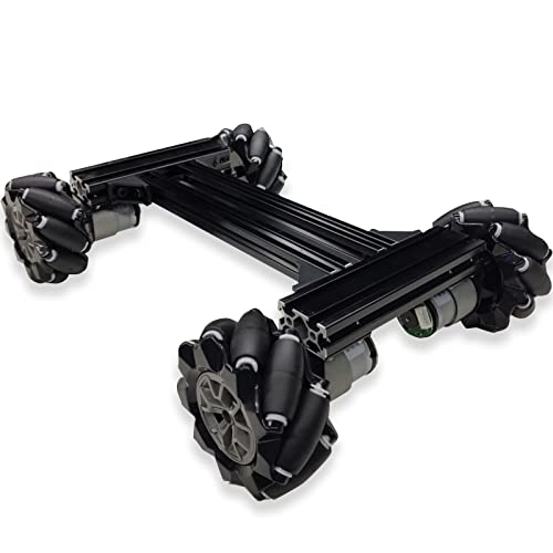 SmaringRobot Metal Robot Car Chassis Kit - color: Black