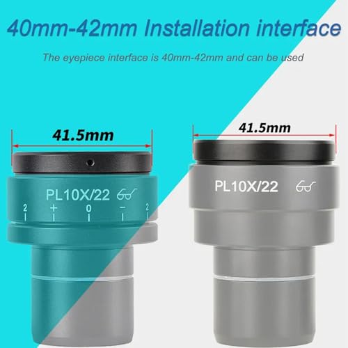 Stereo Microscope Eyepiece EYESHIELDS Rubber Flat Angle Guard Lens Safety for Precise Viewing 40-42MM Interface Microscope