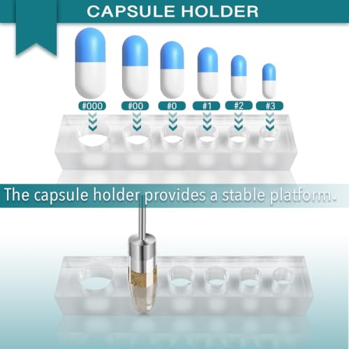 Versatile Easy Capsule Filling Tool Kit for Empty Gel Capsules