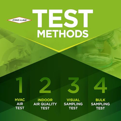 Mold Test Kit for Home, DIY Air Surface and Bulk Testing with Lab Fee - size: 1 Sample w/ Lab
