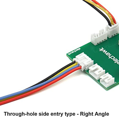 PH 2.0mm Socket Kit Compatible with JST-PH 2.0mm Pitch PCB Connectors Through-Hole Side Entry Type Right Angle Stemma