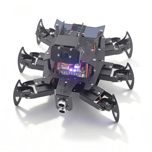 Adeept Ultimate RaspClaws Hexapod Spider Robot Kits for RPi 5/4B/3B/3B+