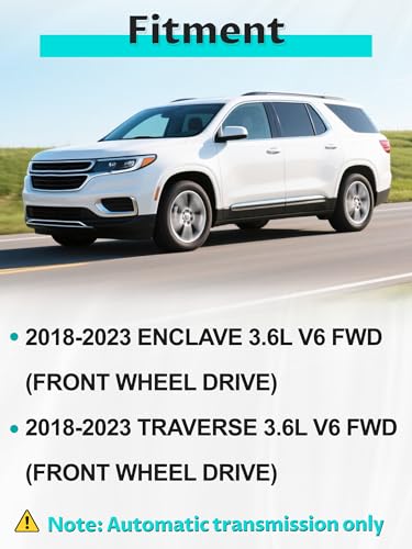 4PCS Engine Trans Motor Mount for Enclave, Traverse 3.6L FWD 2018‑2023 - size: 3525-3507-3517-3522