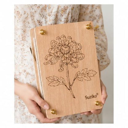 Suziko Large Flower Press Kit 10.8 x 6.9 inch for Adults, Flower and Plant Preservation Kit, Arts and Crafts for Adults Leaf Press, Great Gift for Lovers - size: Chrysanthemum 10.8" x 6.9"