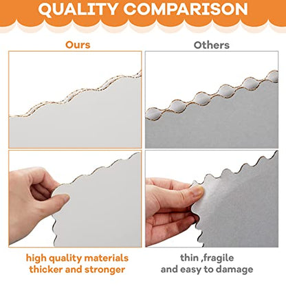 Henoyso 8 Pcs 14 x 22 Inch Black Tri Fold Poster Board Bulk for Display - color: Black, size: 14 x 22 Inch