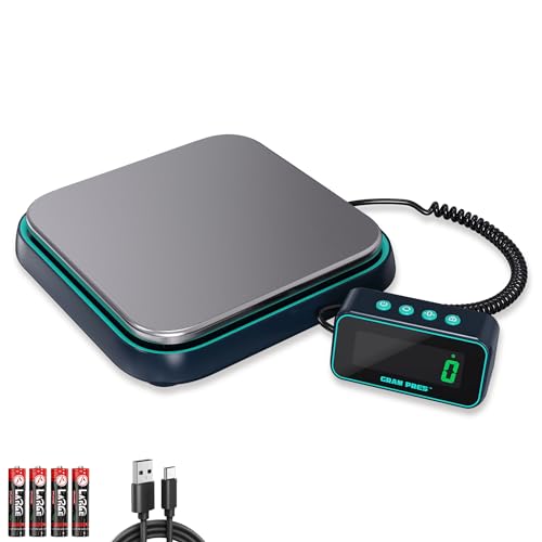 GRAM PRES Digital Shipping Scale, 86 lbs/0.1oz Highly Accurate Postal Scale