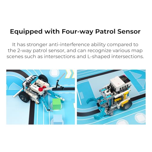 ELECFREAKS Micro:bit Sport Kit with Nezha Pro Expansion Board 11+ Learning Projects,microbit Planet X Sensors Starter Kit with Closed Loop Motor(Without Micro:bit) - size: micro:bit Nezha Pro Sport Kit