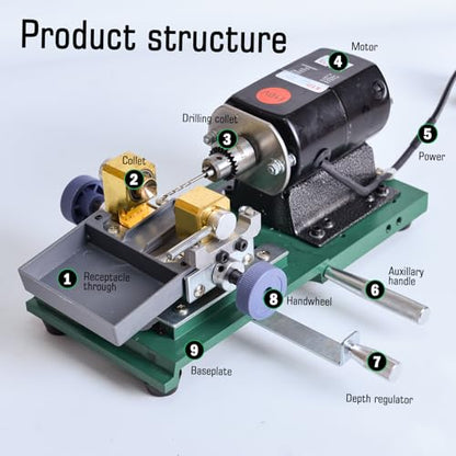 Pearl Drill 280W 110V Pearl Drilling Machine Set
