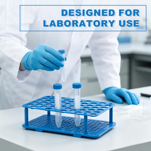 50-Well Centrifuge Tube Rack, Detachable Stand, φ0.66 inch, 1 PCS - size: 50-well