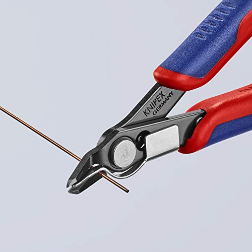 KNIPEX - 78 41 125 Tools - Electronics Super-Knips, Multi-Component (7841125) - size: 5-Inch with Lead Catcher