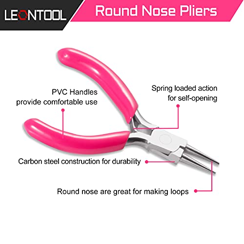 3 Inch Mini Round Nose Pliers for Jewelry Making - style: Round Nose Pliers