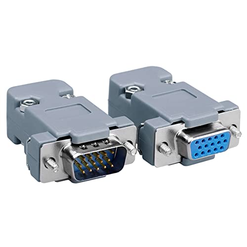 VGA 20 Sets Solder Connector 3 Rows 15PIN RS232 Terminal Adapter - style: VGA DB15