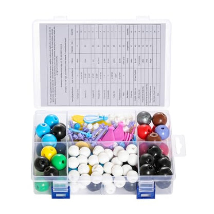 tiggell 214pcs Molecular Model Kit Chemistry Educational Science Set