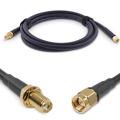 Proxicast 6 ft SMA Male to SMA Female 50 Ohm Low-Loss CFD240 Coax Cable - size: 6 ft, style: CFD240