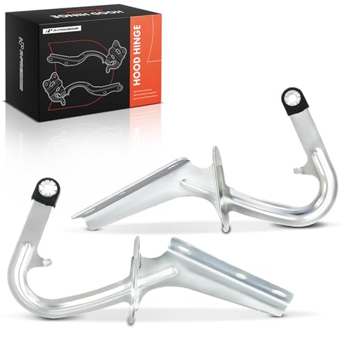A-Premium Set of 2 Front Driver and Passenger Hood Hinges