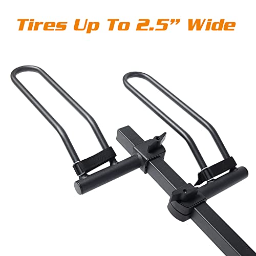 Rockland Foldable 4-Bike Rack, 160 lbs Capacity, Hitch Mount Bike Rack, Fits up to 2.5" Tire Width and 50" Wheelbase, Bike Carrier Rack for 2" Receiver for Cars SUVs Vans RVs - size: 4-Bike Rack+160LBS