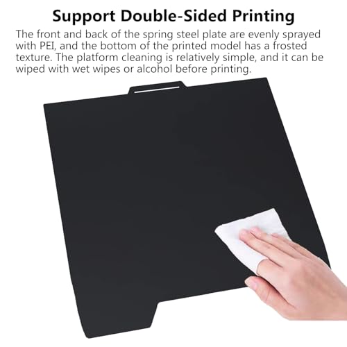 SPARKX i7 Cold Printing Build Plate Upgraded No-Heating No Glue Bed - color: Black