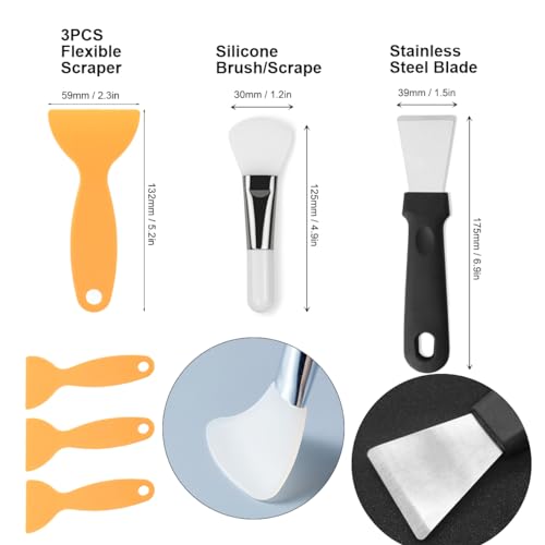 Resin 3D Printer Accessories Kit for Cleanup with Funnel & Silicone Mat