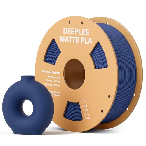 Matte PLA Filament 1.75mm 1kg Navy Blue - color: 1*navy Blue
