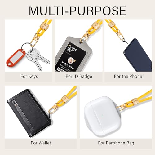 Fishent Lanyard, Cute Neck Lanyards for Keys ID Badges Holder, Keychain Key Teacher Lanyard with Safety Breakaway Buckle for Women Men, Pineapple - color: Pineapple