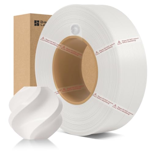 PLA Basic 3D Printer Filament Refill Jade White 10100 - color: Jade White 10100