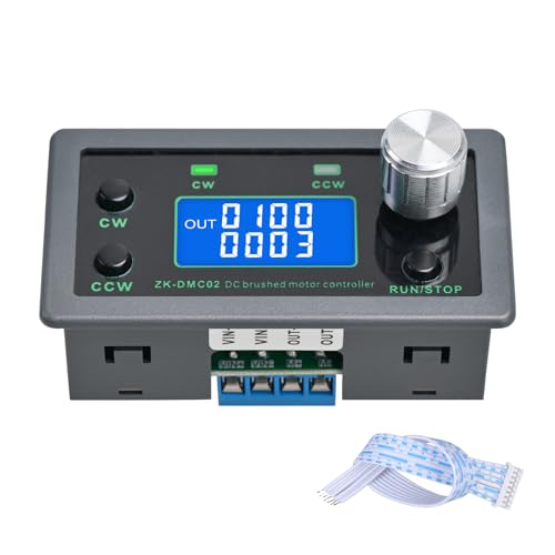 PWM DC Motor Speed Controller, 12V–30V 10A Variable Speed Regulator