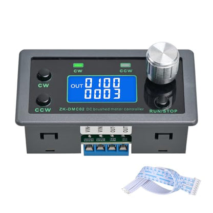 PWM DC Motor Speed Controller, 12V–30V 10A Variable Speed Regulator