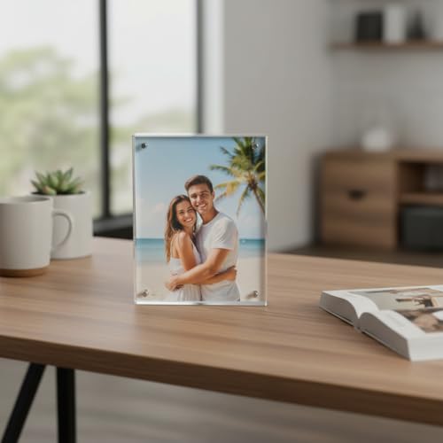 Azar Displays 104433 4x6 Vertical/Horizontal Block Frame - size: 4 in x 6 in Vertical/Horizontal