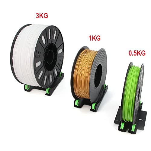 3D Printer Filament Holder Universal Adjustable Mount Rack - style: Pulleys Range 26-126mm
