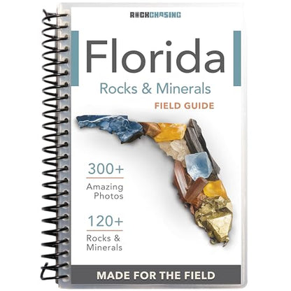 Florida Rocks & Minerals Identification Field Guide | Waterproof