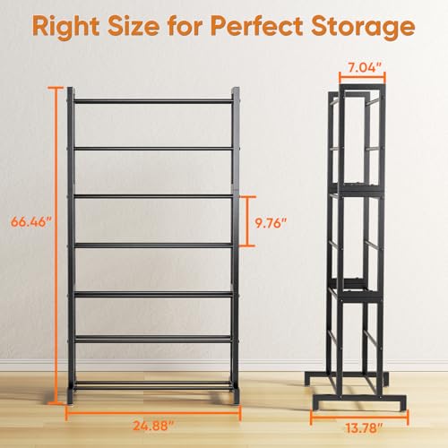 POKIPO 3D Printer Filament Storage Rack 7-Tier, Multi-Layer Filament Rack