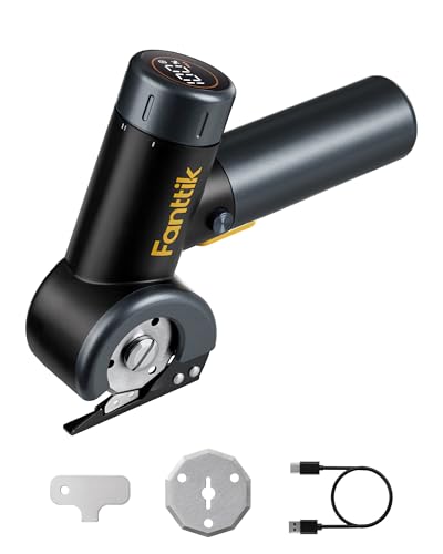 Fanttik C8 Nano Easyswap Cordless Cardboard Cutter, Electric Scissors - color: Black