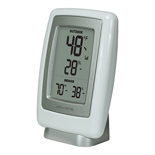 AcuRite (00611) Indoor/Outdoor Wireless Thermometer with Hygrometer - size: 1 x 3.5 x 5.5 inches