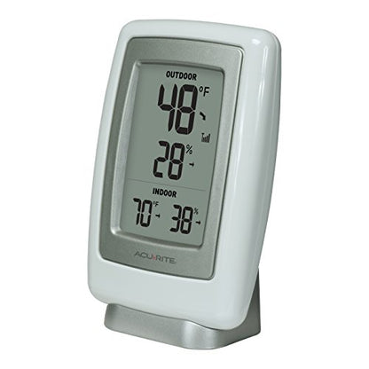 AcuRite (00611) Indoor/Outdoor Wireless Thermometer with Hygrometer - size: 1 x 3.5 x 5.5 inches