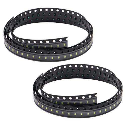 200pcs 0603 White SMD LED Diode Lights Chips (1.6mm x 0.8mm DC 3V 20mA 150-170MCD) Super Bright Lighting Bulb Lamps Electronics Components Indicator Light Emitting Diodes - size: 0603 White