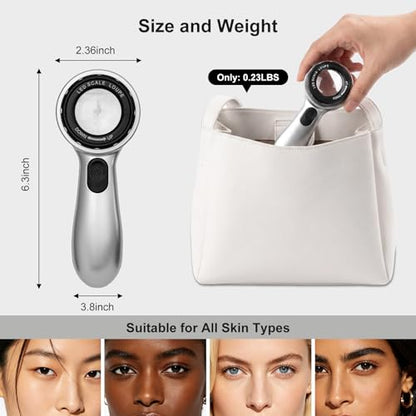 30x LED Dermatoscope Rechargeable Clarity 4 Modes Skin Scalp Hair