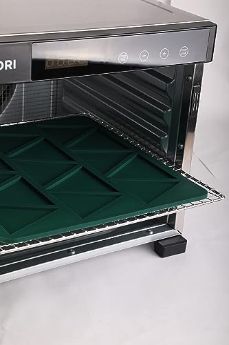 3 Triangle Chip Silicone Sheet Mold Compatible With Cosori Dehydrator Bright Kitchen Re-Usable Non-Stick Mat - size: Triangle Chips 3 Sheets