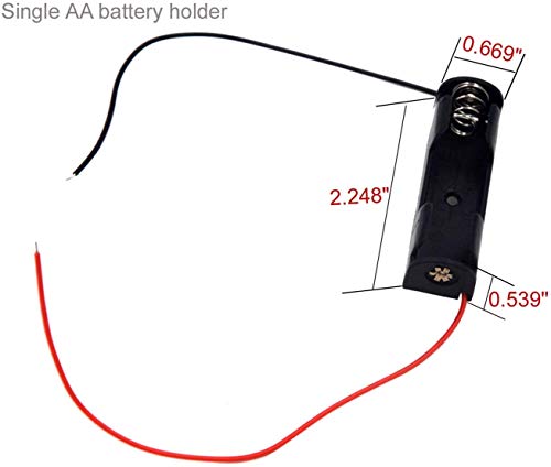 (Pack of 8) 1AA 2AA 3AA 4AA and 1AAA 2AAA 3AAA 4AAA Battery Holders