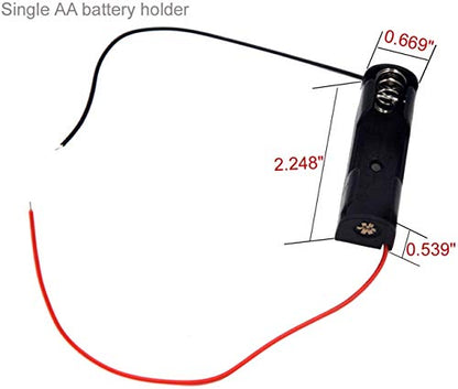 (Pack of 8) 1AA 2AA 3AA 4AA and 1AAA 2AAA 3AAA 4AAA Battery Holders