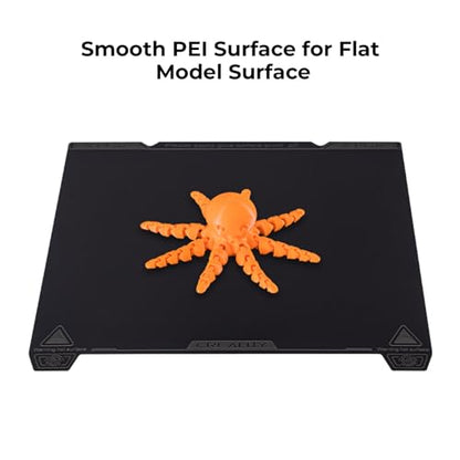 Creality K1 Max Smooth PEI Build Plate 315 * 310mm Without Soft Magnetic Sticker, High-Strength Spring Steel Platform with Smooth PEI Surface for K1 Max, Ender 3 Max Neo, Ender 3 S1 Plus 3D Printers - style: K1 Max PEI Build Plate