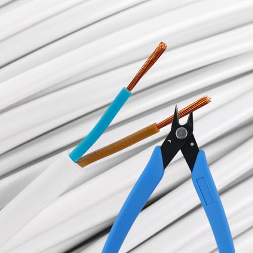 T Tulead 170ii Wire Flush Snips Micro Cutters Blue 3PCS - color: Blue