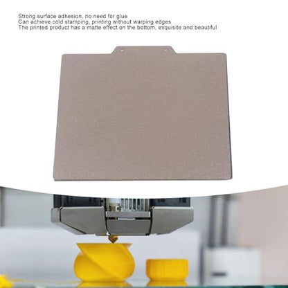 3D Printer Build Plate Sheet Double Sided Powder Sprayed Magnetic Spring Steel Flexible Printing 150x150mm