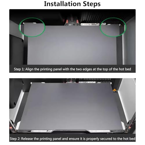 3D Printer H2C/A2L Build Plate Double Sided PEI Textured Hotbed Mat - color: For H2C