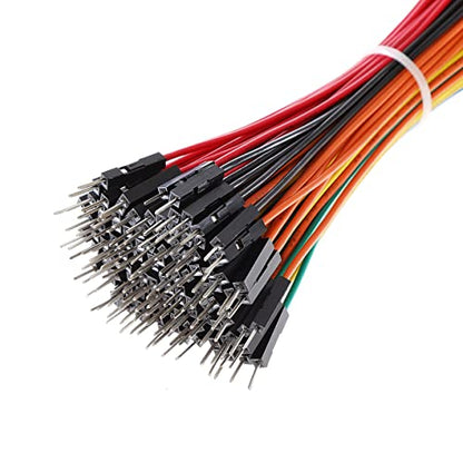 Breadboard Jumper Wires 20AWG, Bestlus Exclusives Male to Male Jumper Cable Wires M/M 15CM 10 Colors Pack of 120 Square Head 0.1'' (15CM, M/M) - color: Male-Male, 15CM, size: 15CM / 6''