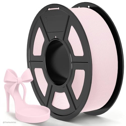 TECBEARS Matte PLA Filament Rapid 50-600mm/s Printing, 1kg Sakura Pink - color: 1kg Sakura Pink