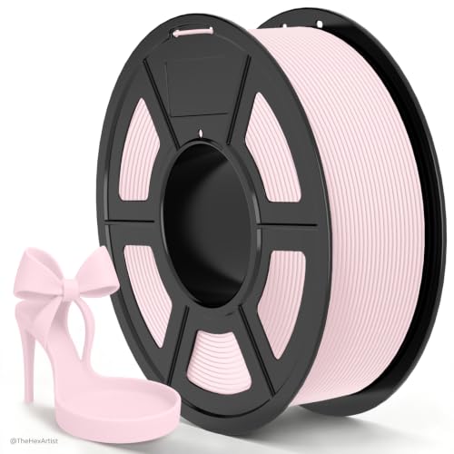 TECBEARS Matte PLA Filament Rapid 50-600mm/s Printing, 1kg Sakura Pink - color: 1kg Sakura Pink