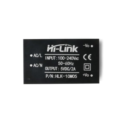 3PCS Mini Regulated Power Supply Intelligent Household Isolation Switch Power Module AC-DC 220V to 5V 2A 10W Converter HLK-10M05 - color: HLK-10M05